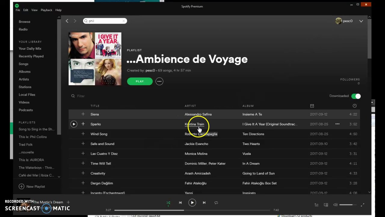 how to change playlist name on spotify web player
